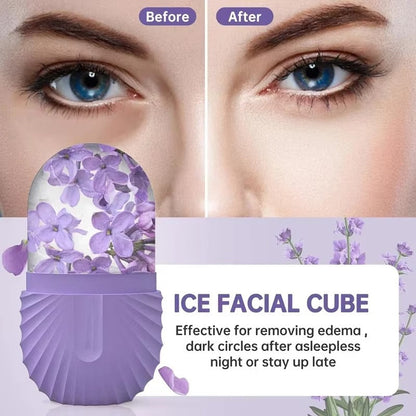Ice Face Roller – Silicone Ice Mold for Facial Massage & Pore Tightening