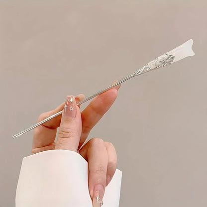 Chinese Tassel Hair Stick | Elegant Floral Hairpin & Hair Jewelry for Women