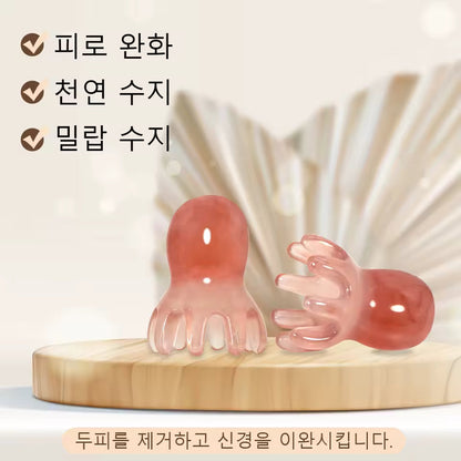 Octopus Scalp Massage Comb – Korean Hair Care Head Massager
