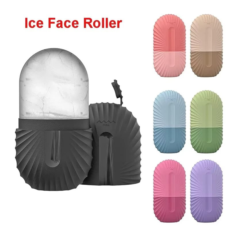 Ice Face Roller – Silicone Ice Mold for Facial Massage & Pore Tightening